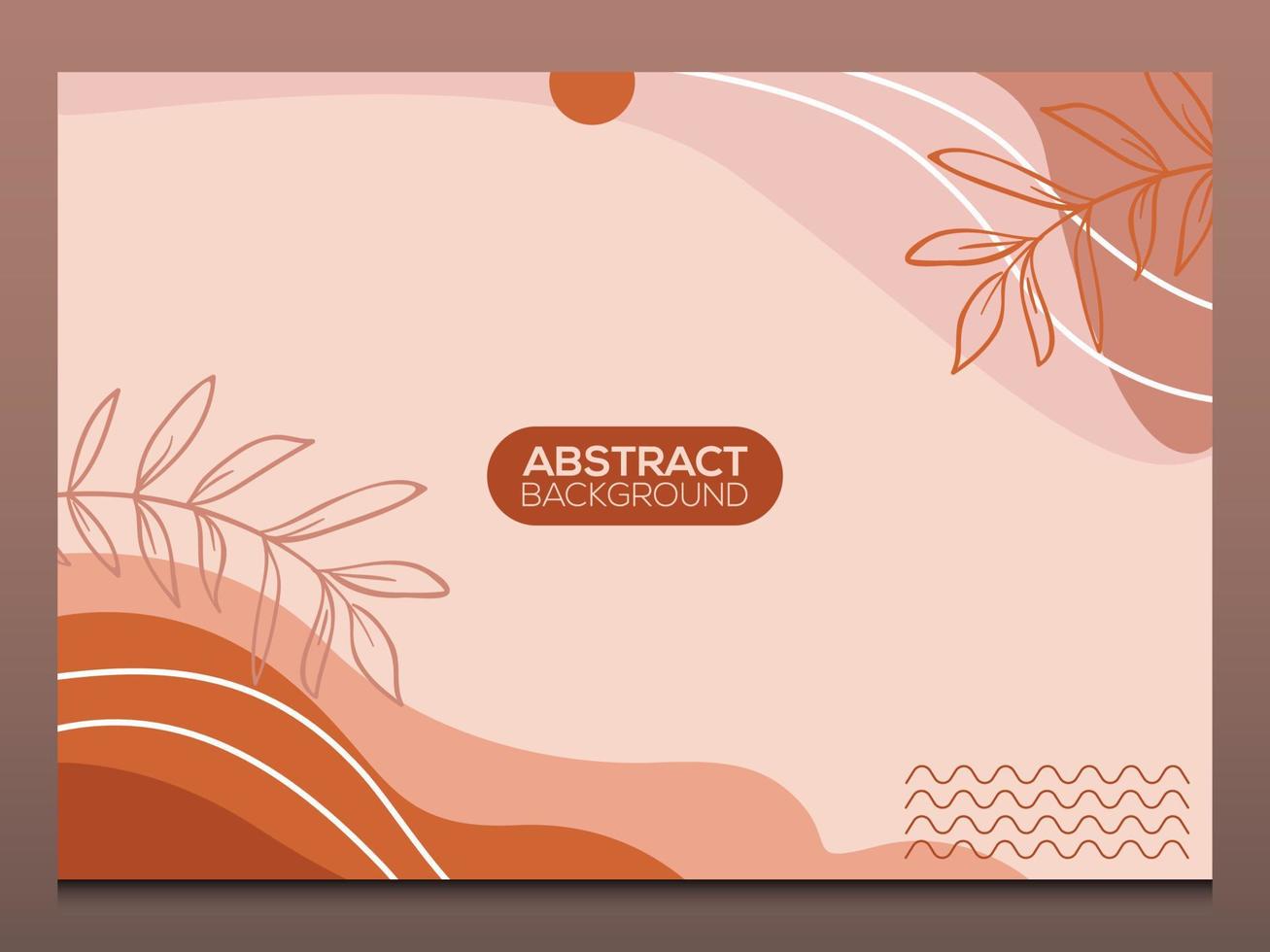 Flat abstract background vector