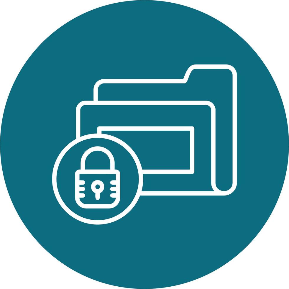 Secure Data Vector Icon