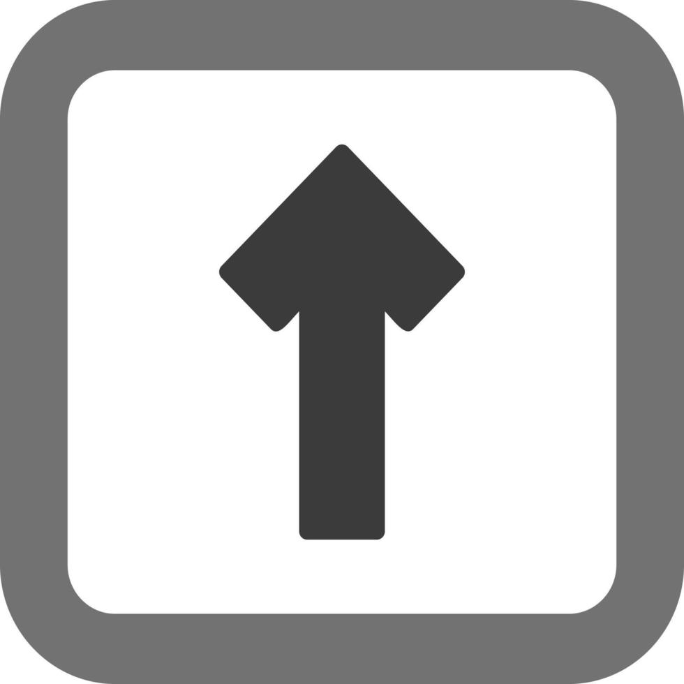 One Way Traffic Vector Icon