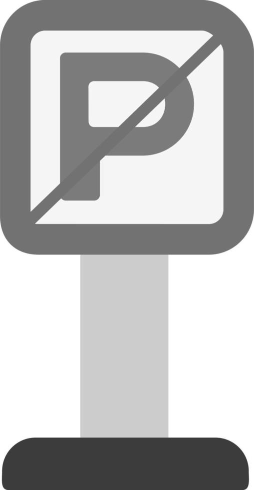 No Parking Vector Icon