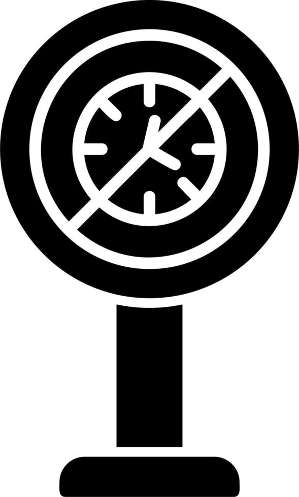 No Waiting Vector Icon