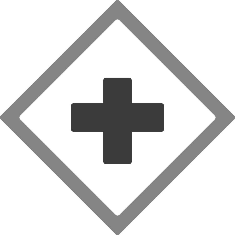Major Road Ahead Vector Icon