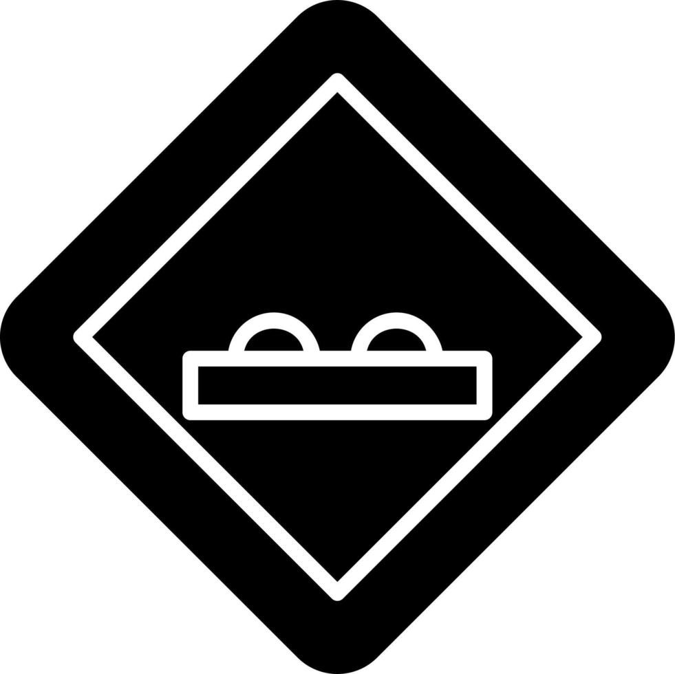 Uneven Vector Icon