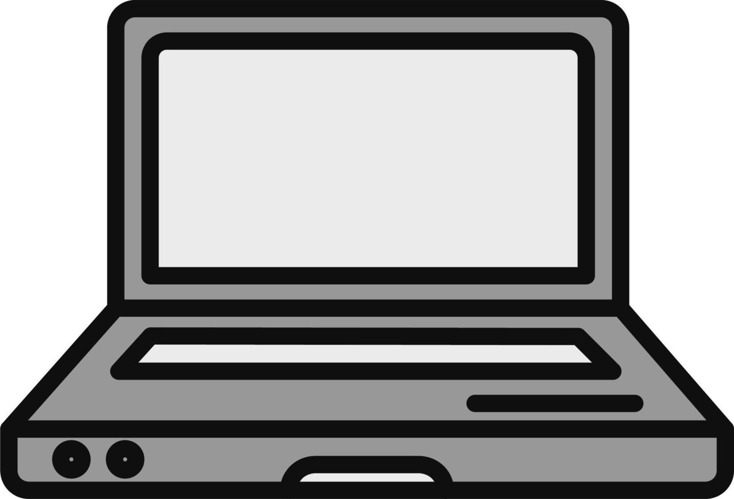 icono de vector de laptop