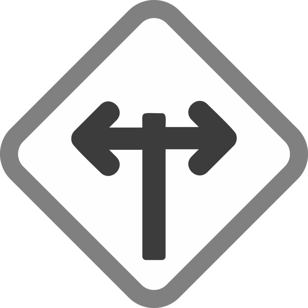 Intersection Vector Icon
