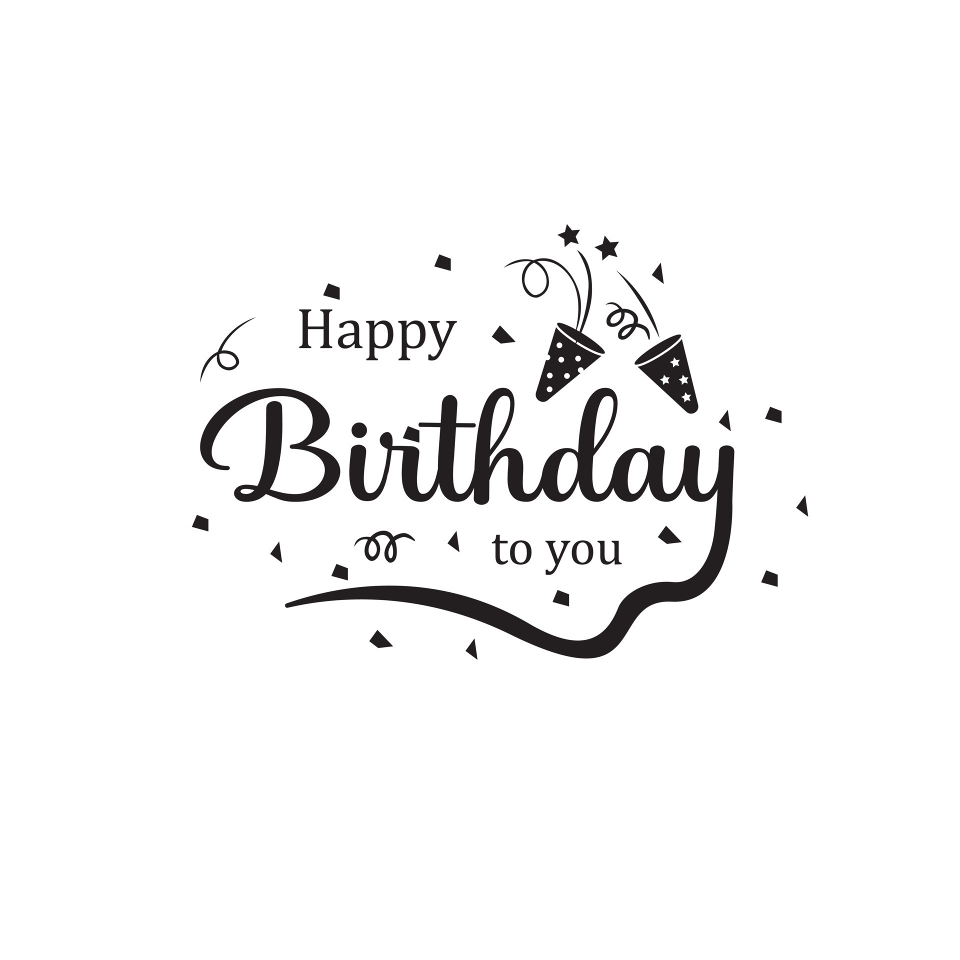 seamless happy birthday design vector 20362676 Vector Art at Vecteezy