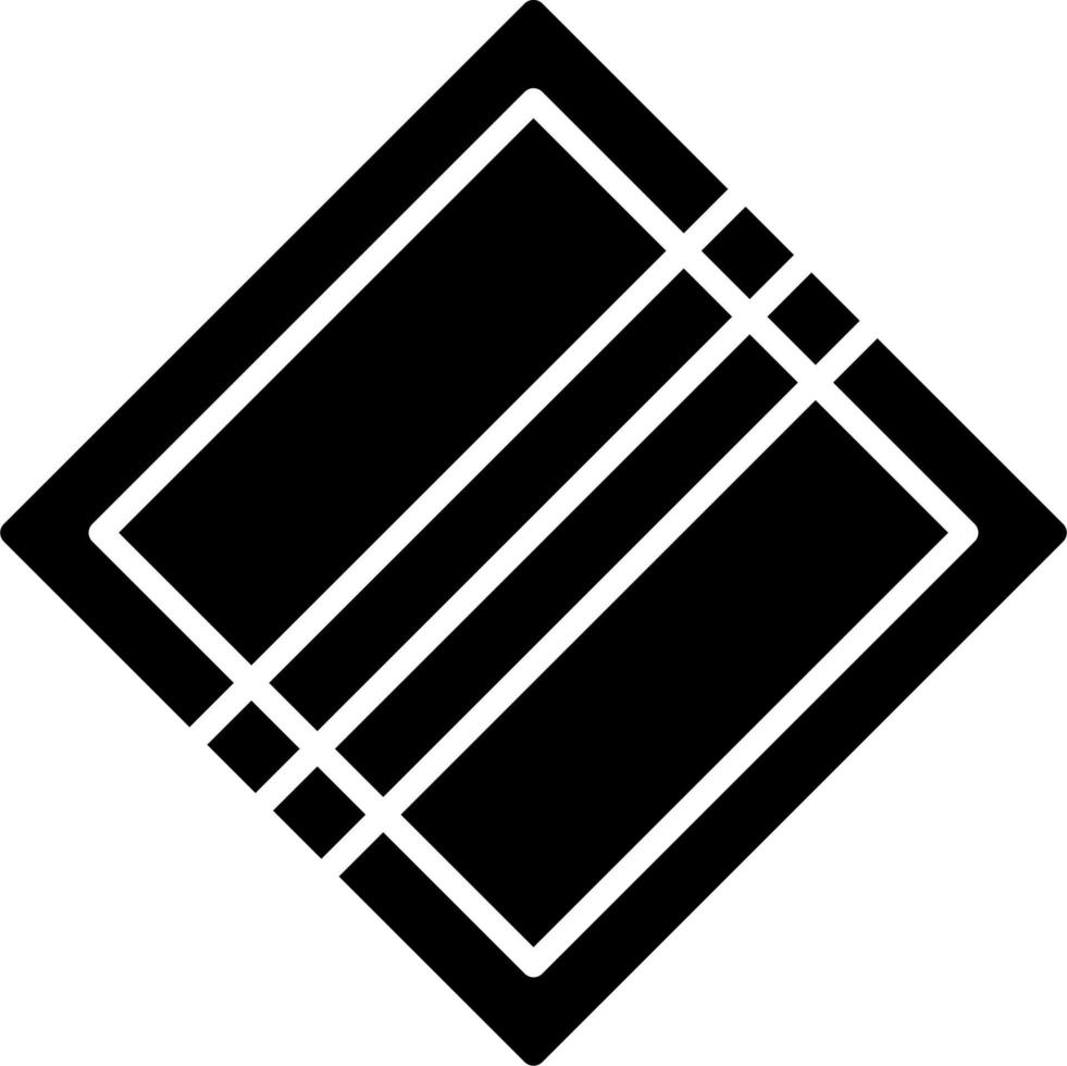 End Of Priority Road Vector Icon
