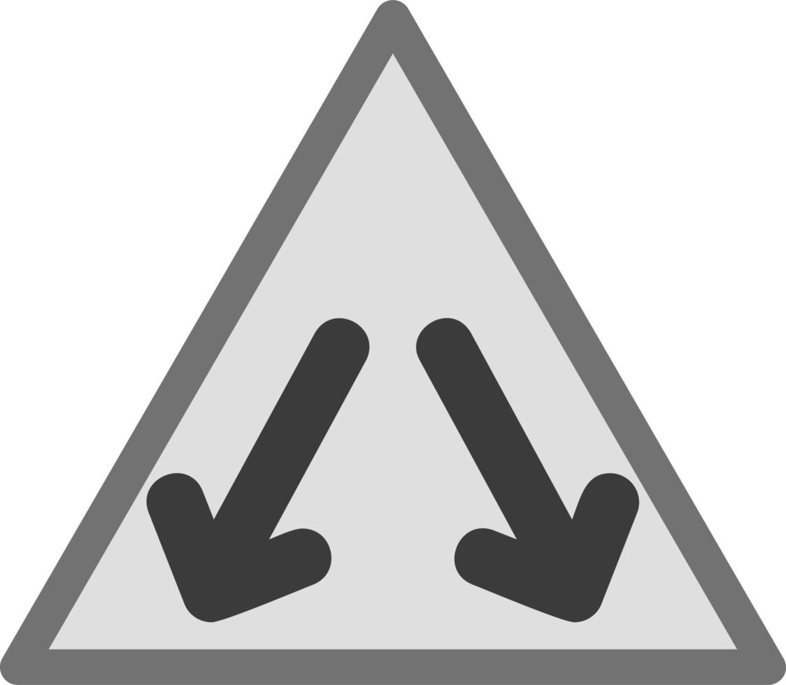 Traffic Sign Vector Icon
