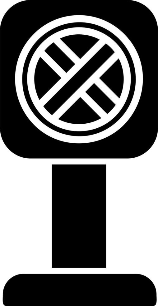 No Stopping Vector Icon