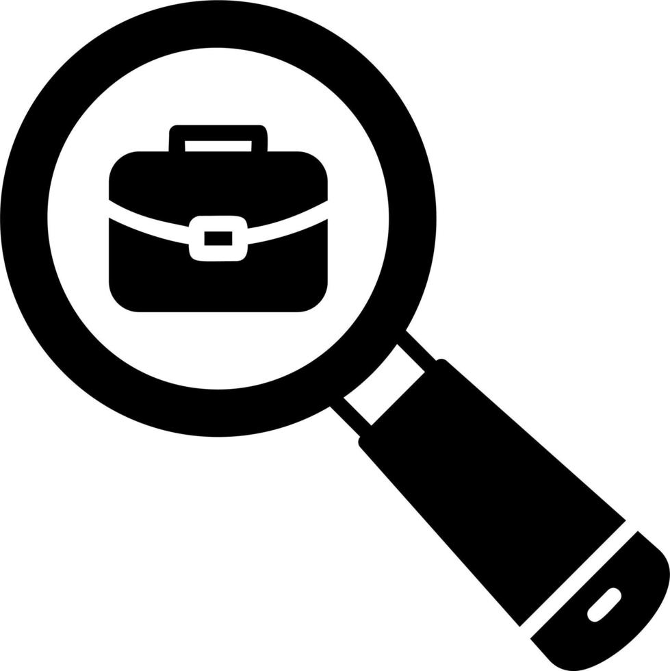 Job Search Vector Icon