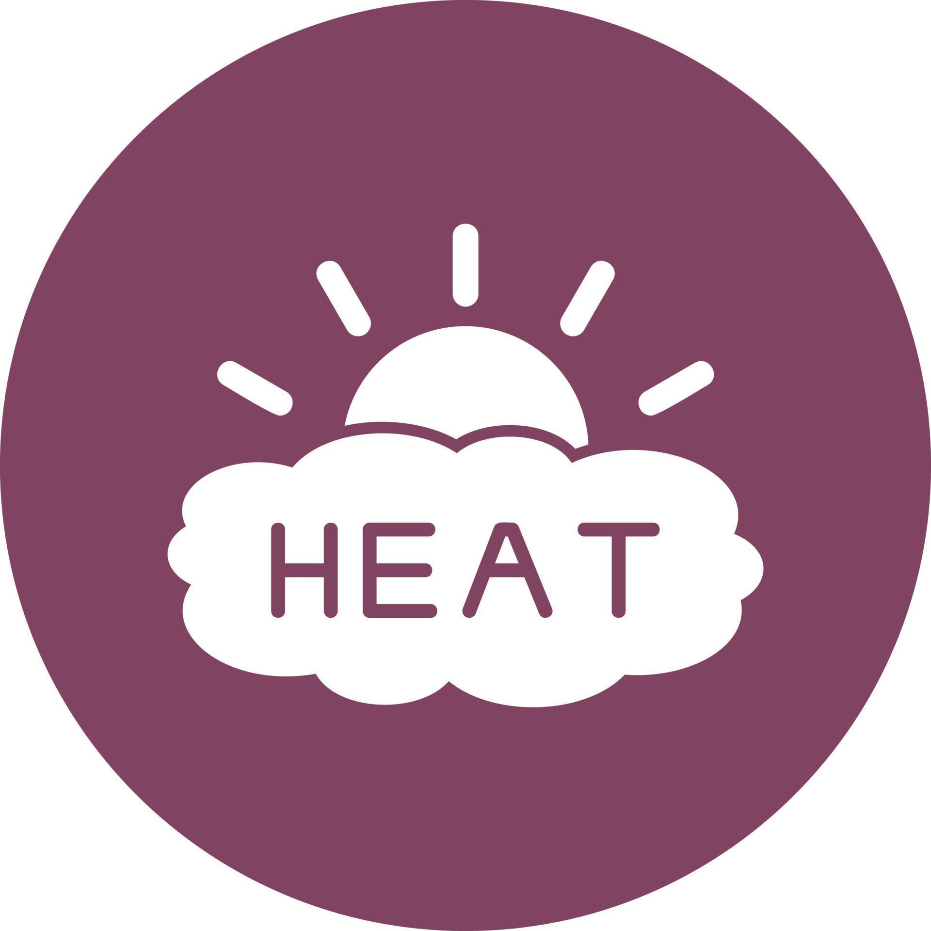 Heat Vector Icon 20362998 Vector Art at Vecteezy