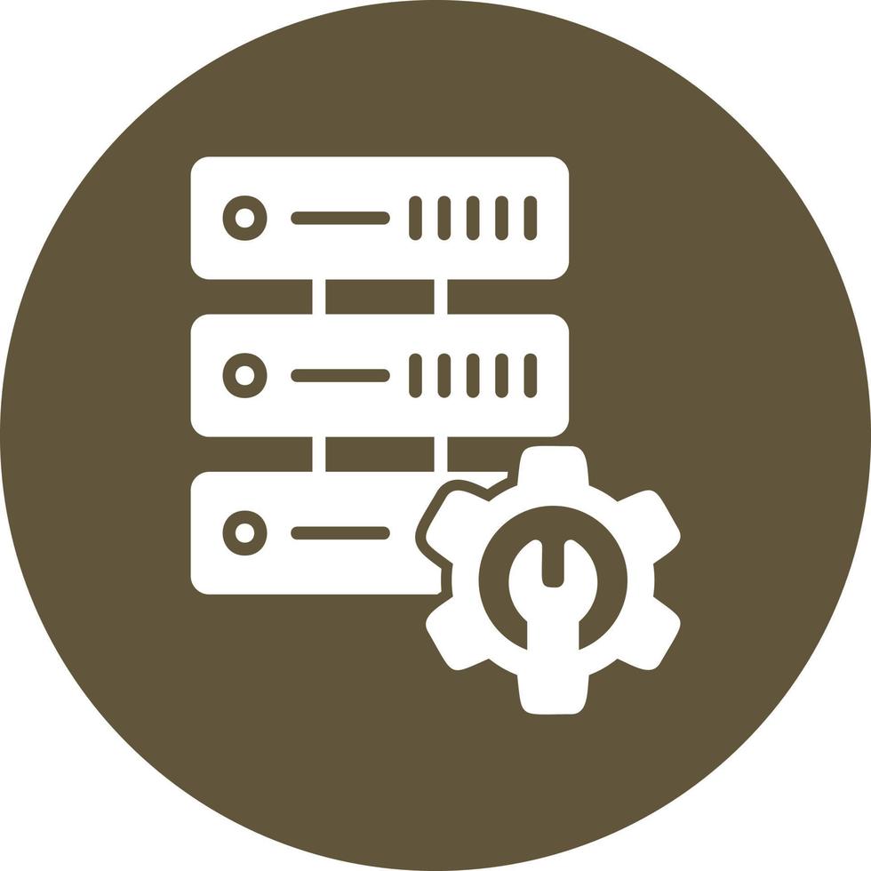 Repair Server Vector Icon