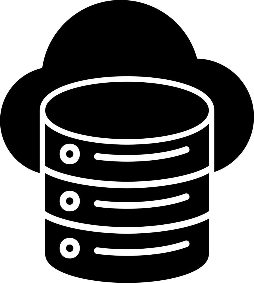 Cloud Network Vector Icon