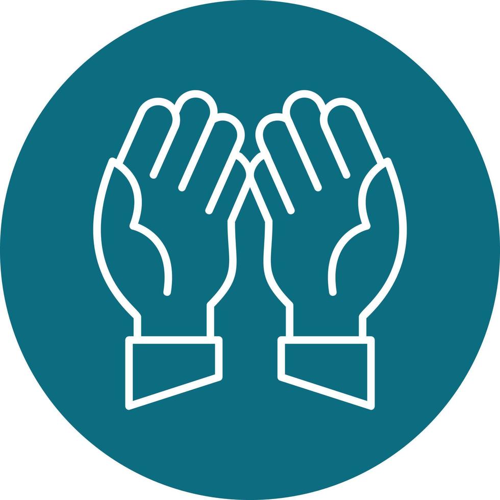 Pray Vector Icon