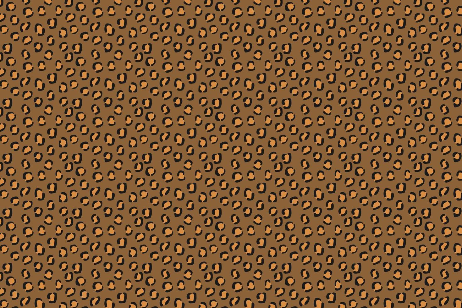 leopard skin pattern vector