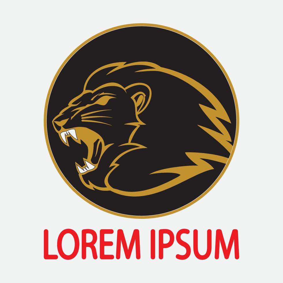 Lion Logo Template vector icon