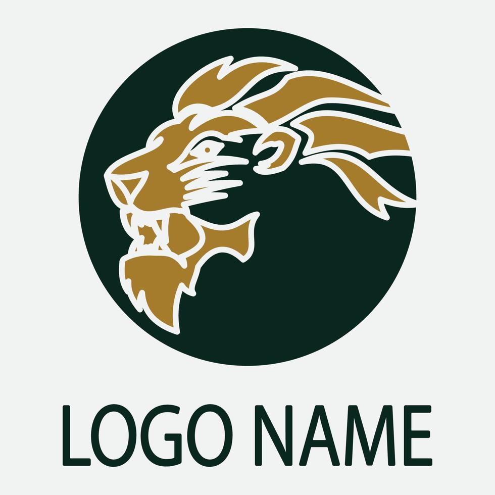 Lion Logo Template vector icon