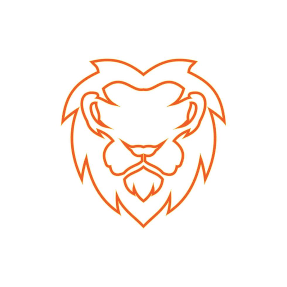 Lion Logo Template vector icon