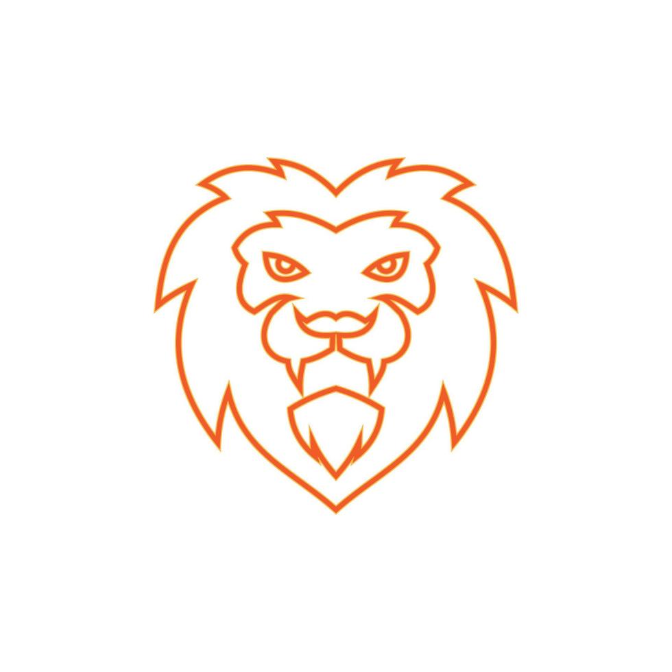 Lion Logo Template vector icon