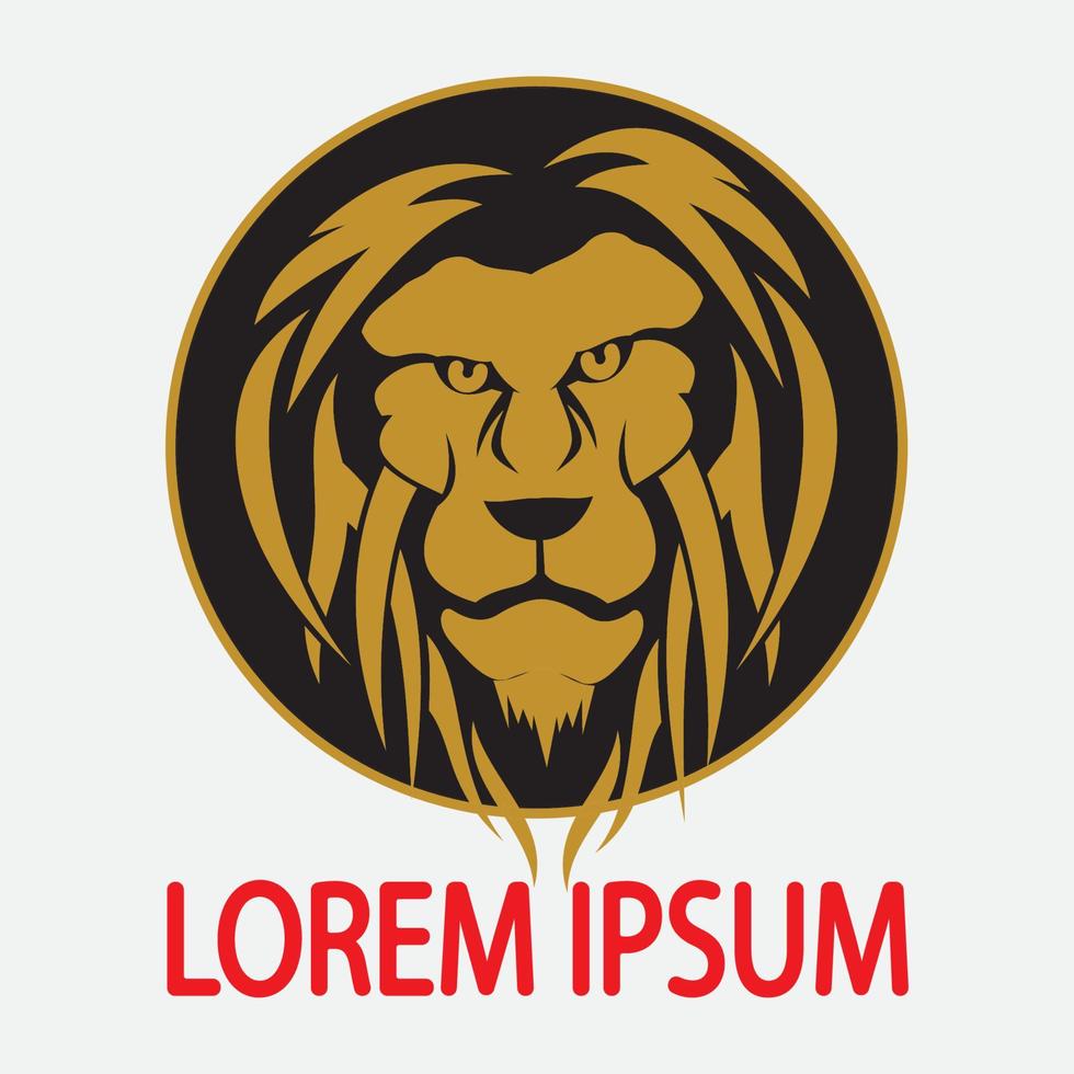 Lion Logo Template vector icon