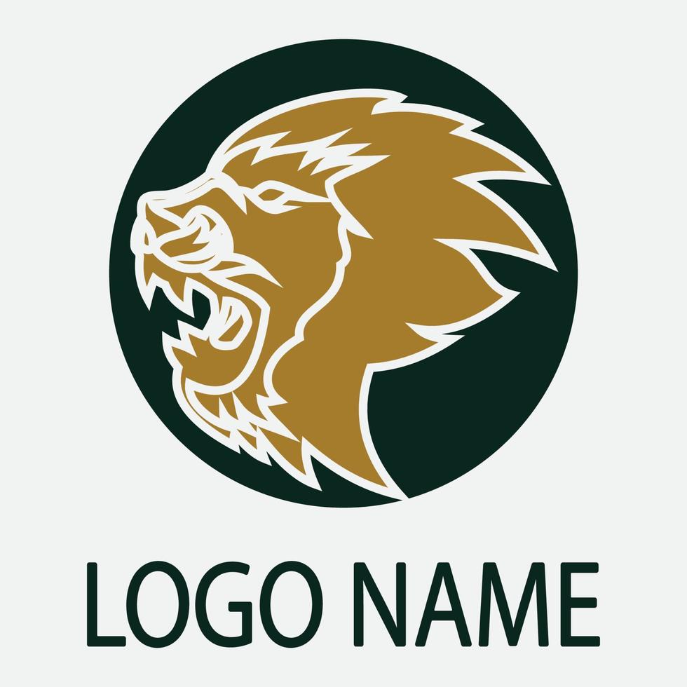 Lion Logo Template vector icon