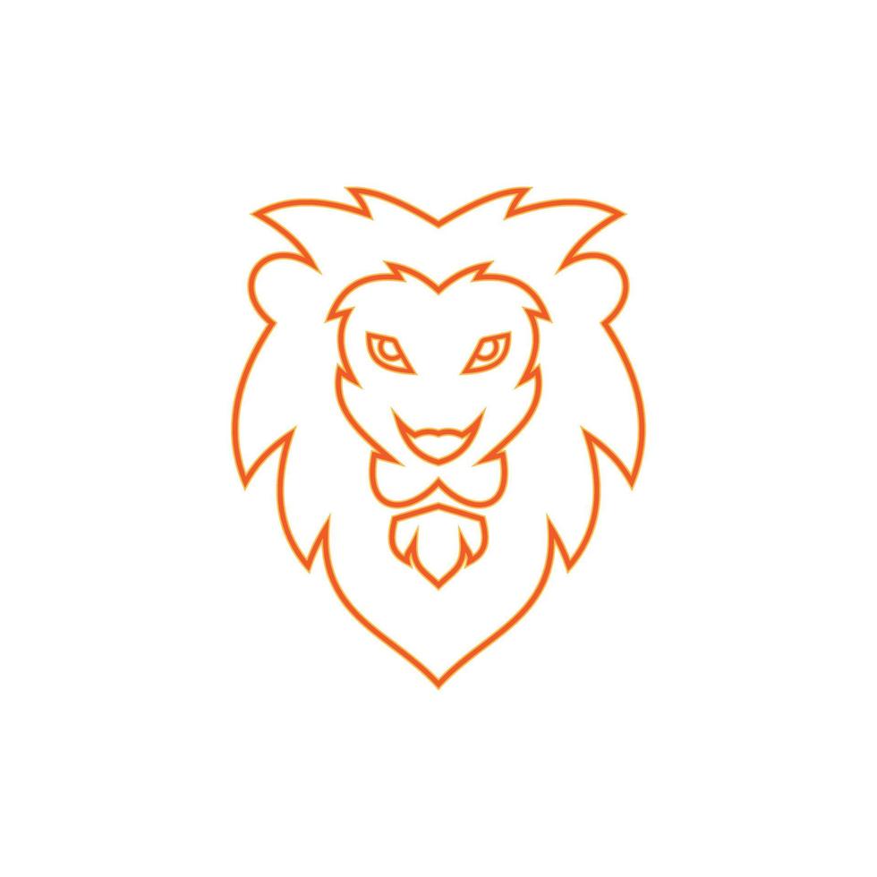 Lion Logo Template vector icon
