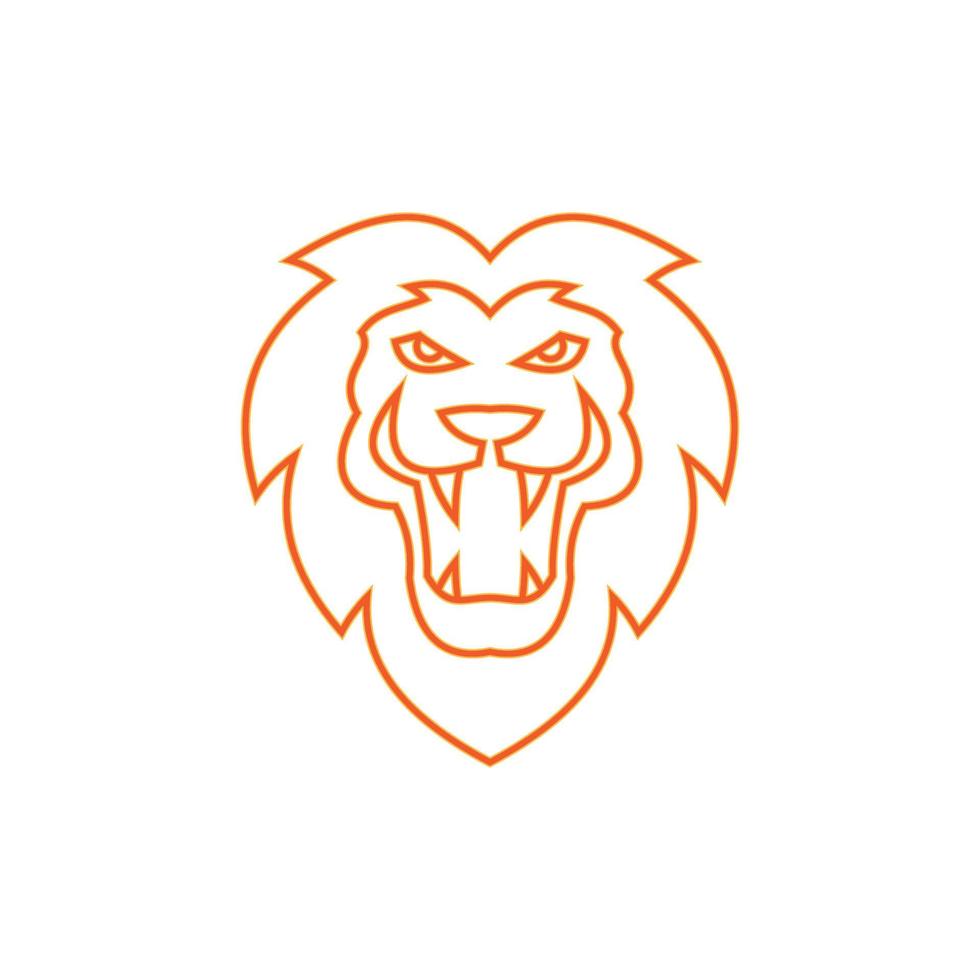 Lion Logo Template vector icon