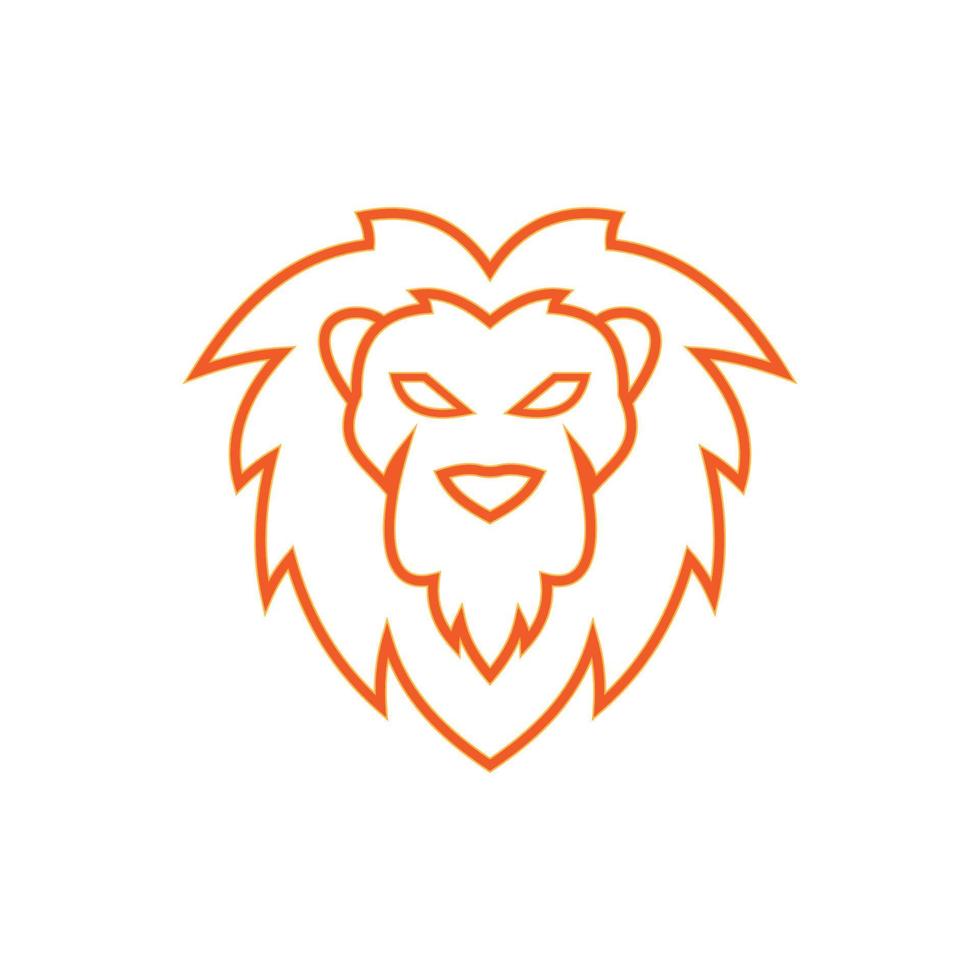 Lion Logo Template vector icon