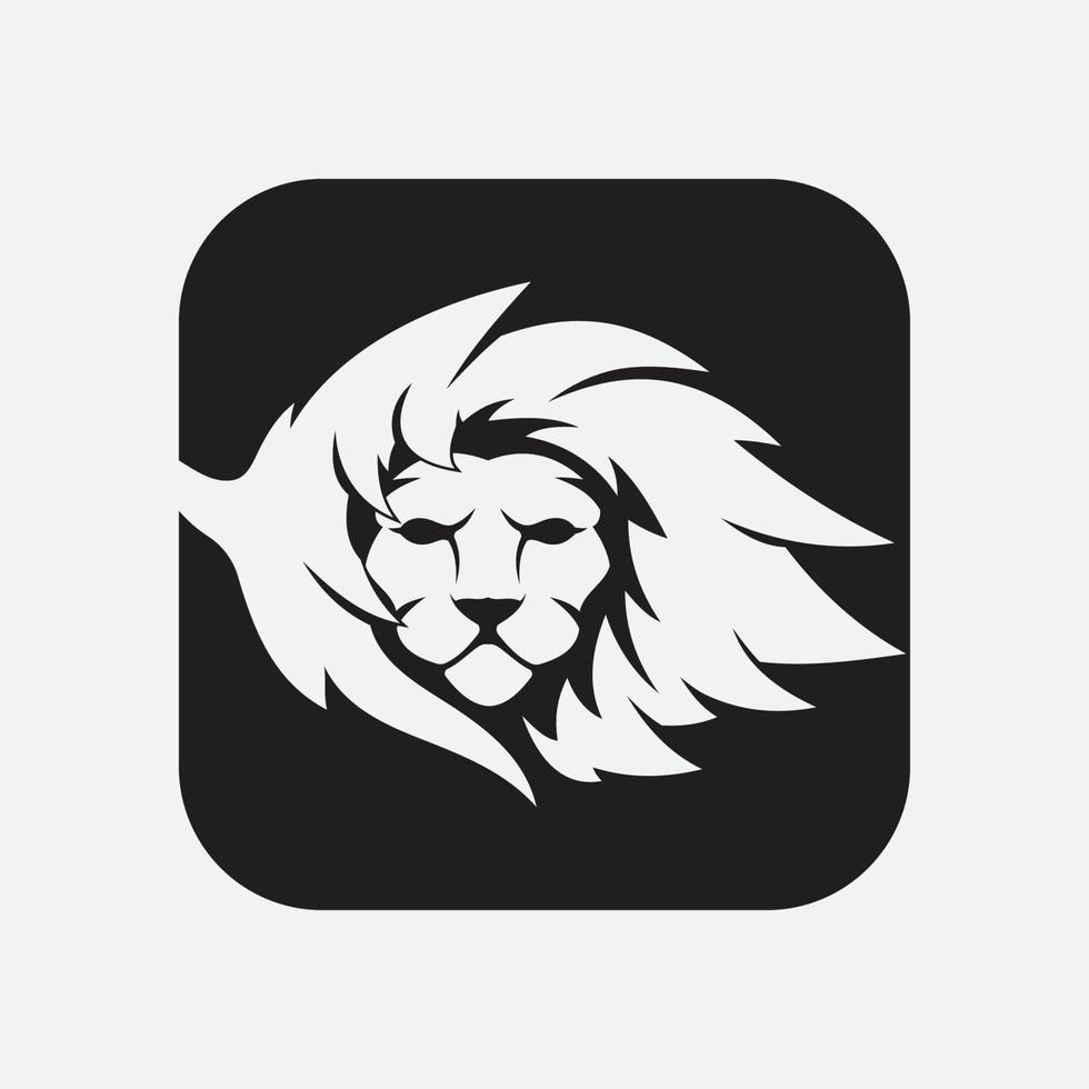 Lion Logo Template vector icon