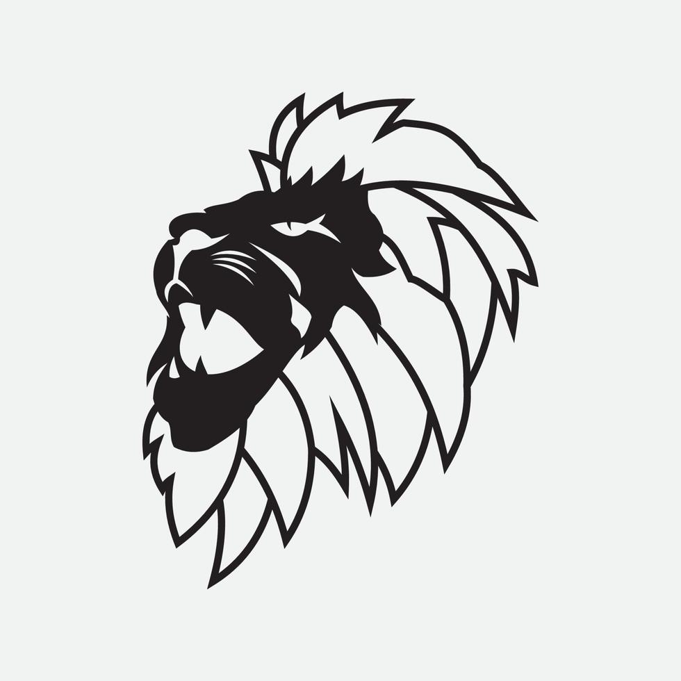 Lion Logo Template vector icon