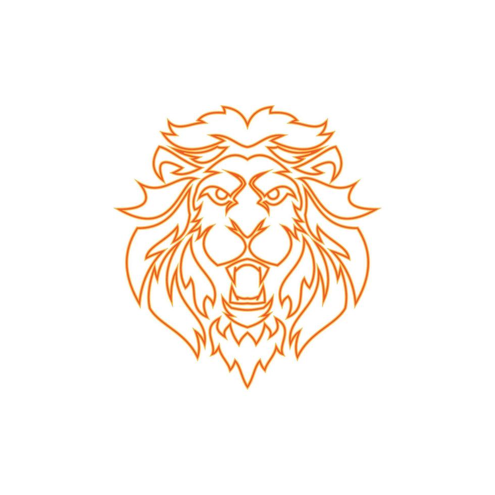 Lion Logo Template vector icon