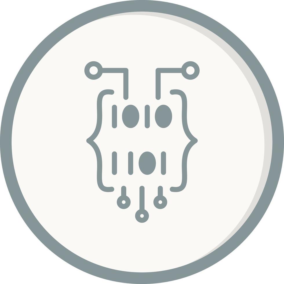 Binary Code Vector Icon