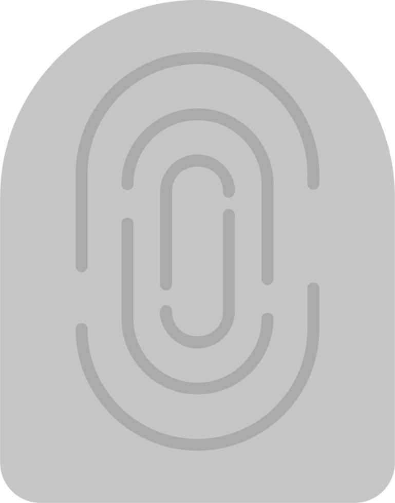 Finger Print Vector Icon