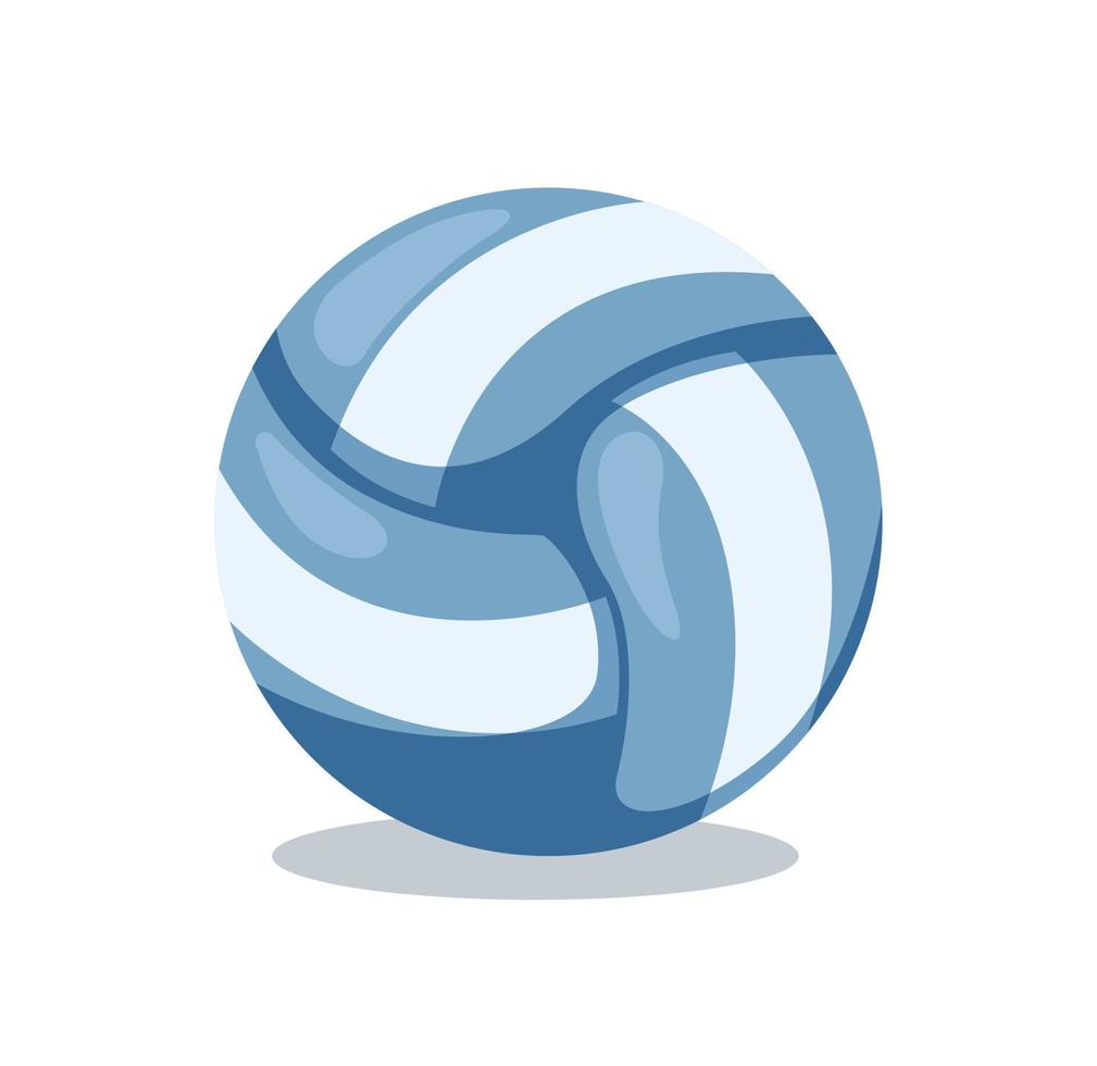 volleyball ball isolated vector illustration