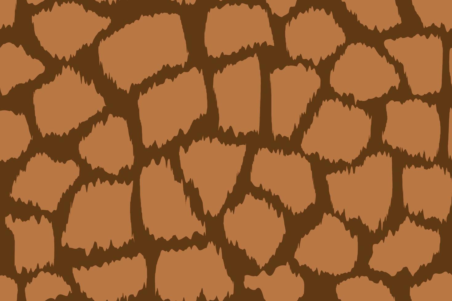 Vector seamless pattern with giraffe skin texture. Repeating giraffe background for textile design,