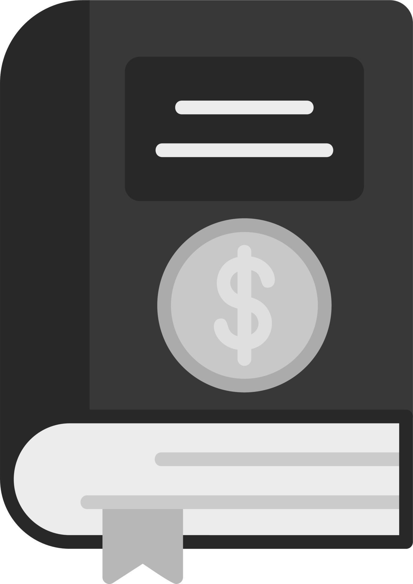 Financial Book Vector Icon 20364793 Vector Art at Vecteezy