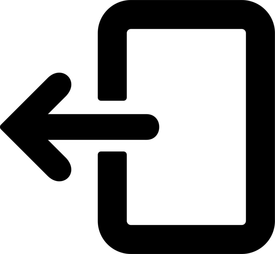 Sign Out Vector Icon