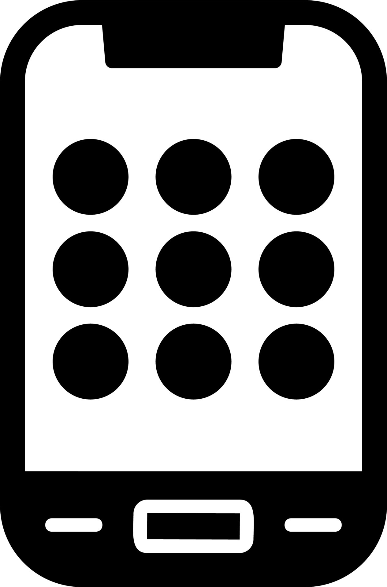 Keypad Vector Icon 20364878 Vector Art at Vecteezy