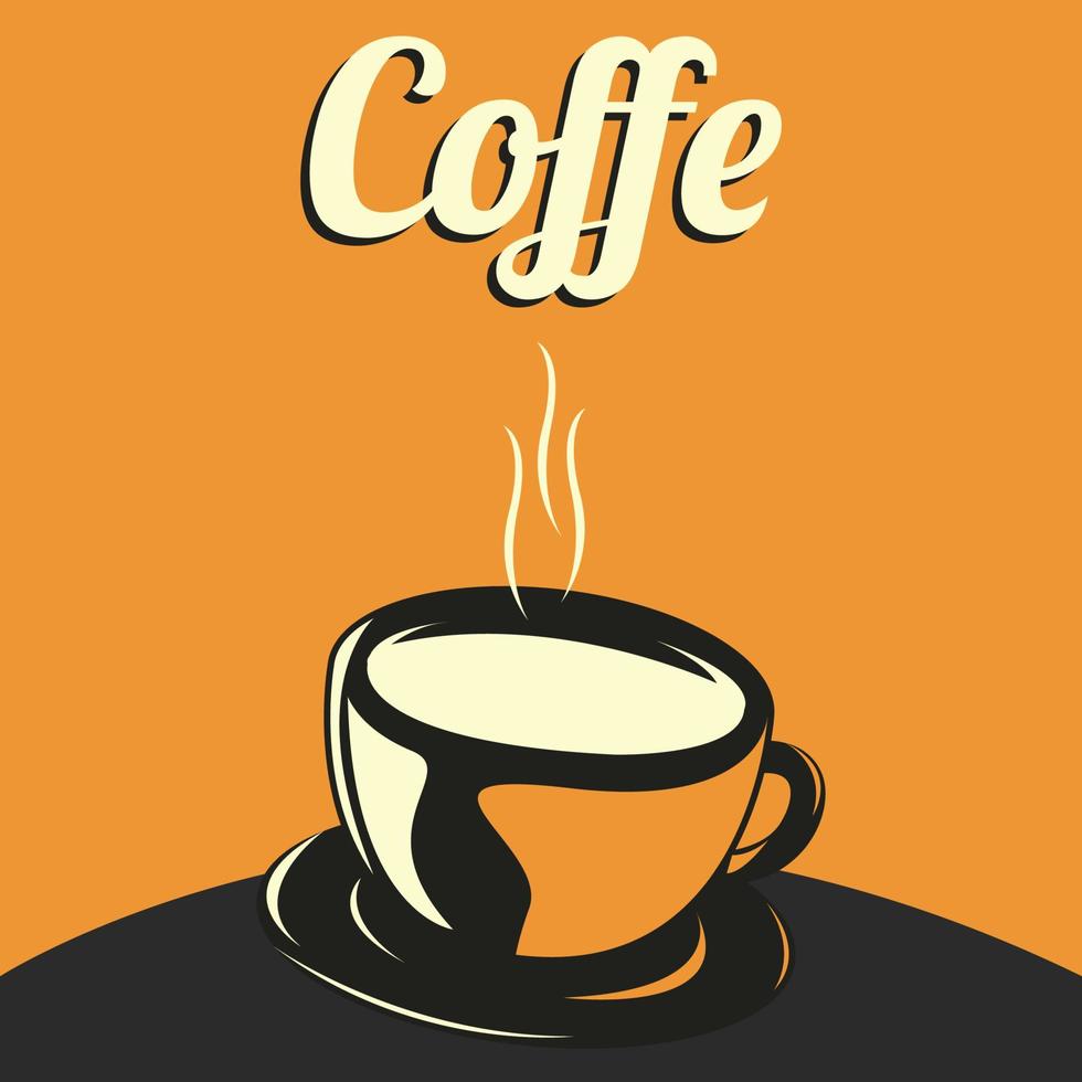 café antecedentes Clásico estilo vector