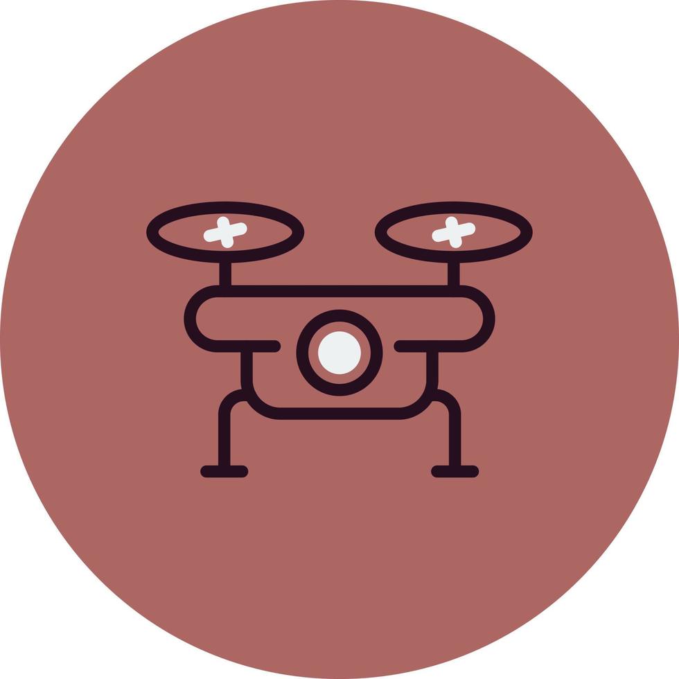 icono de vector de dron