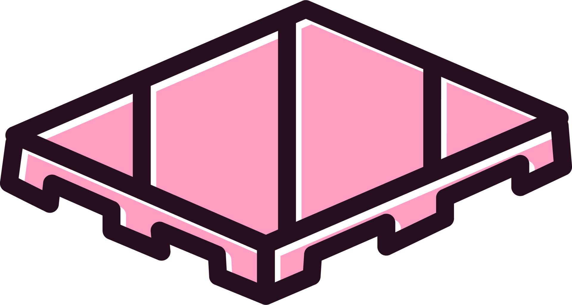 Pallet Vector Icon 20364945 Vector Art at Vecteezy