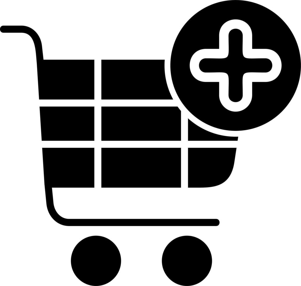 Shopping cart add Vector Icon