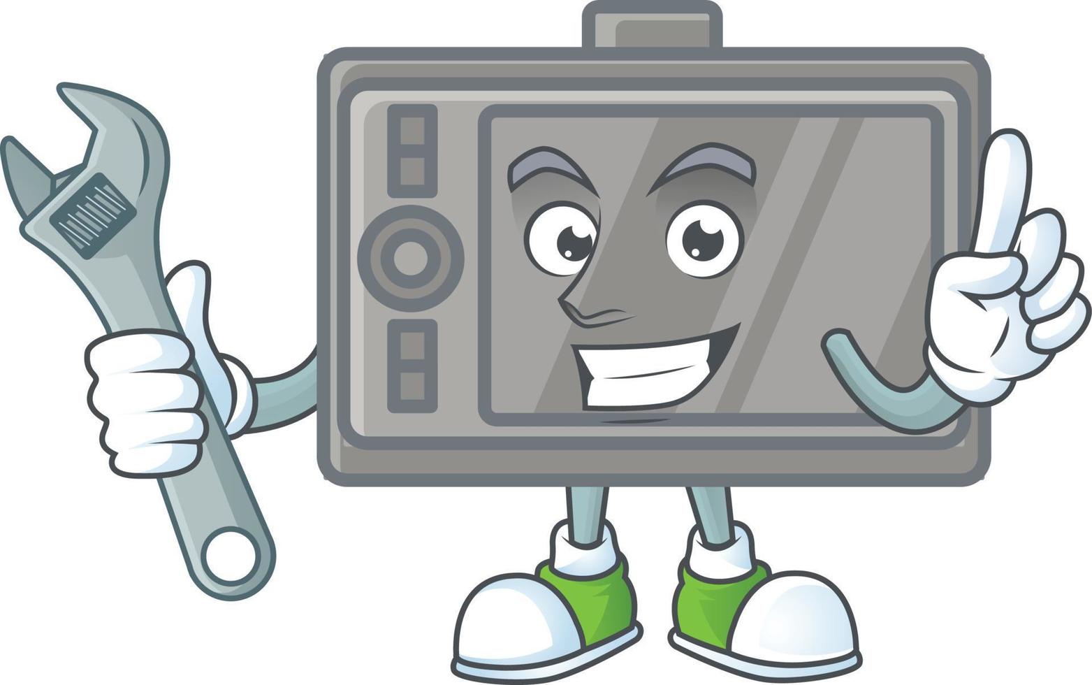 Wacom mascot icon design vector