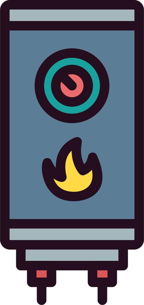 Water Heater Vector Icon