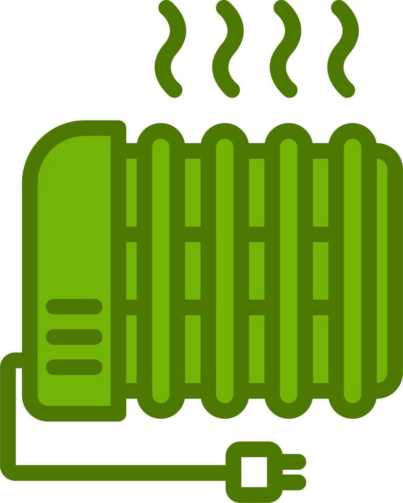 Radiator Heating Vector Icon