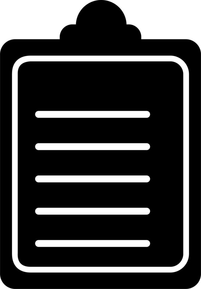 Clipboard Vector Icon