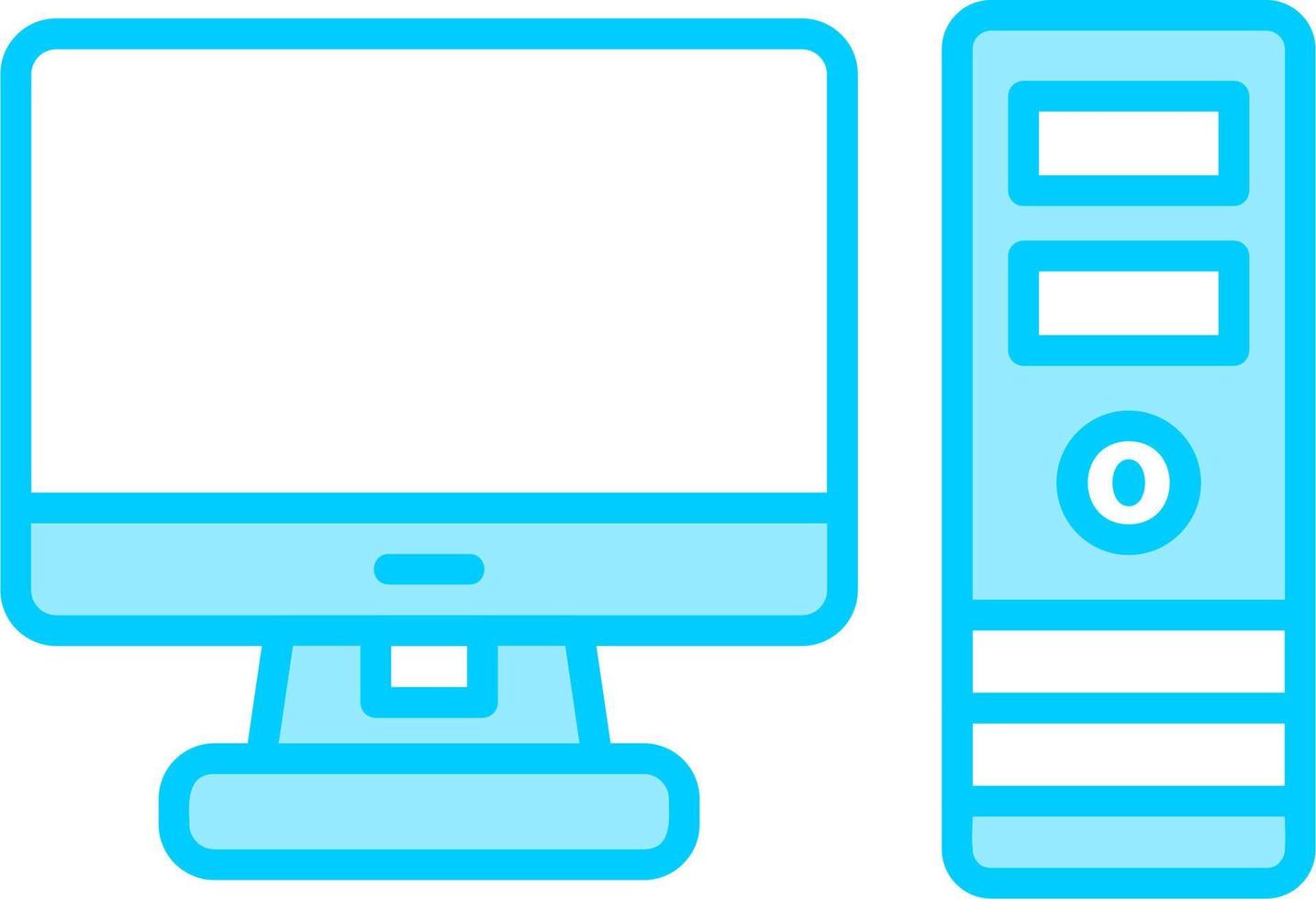 Computer Vector Icon
