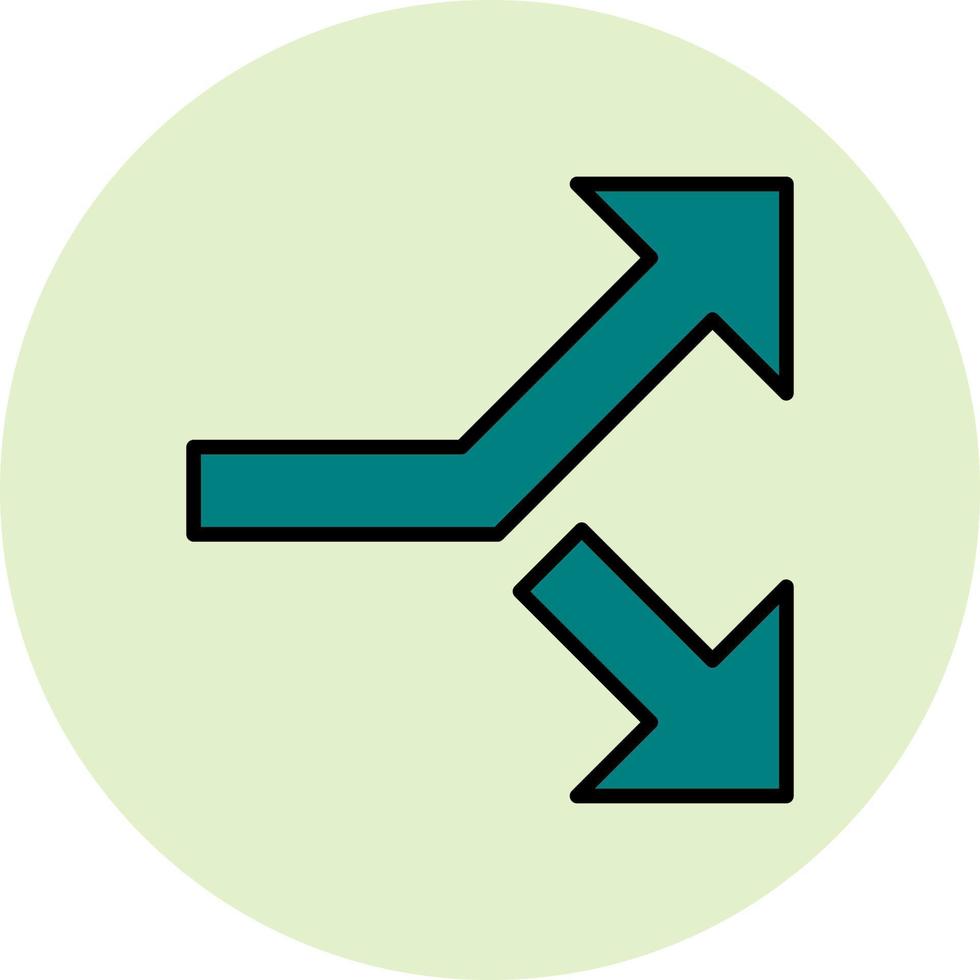Split Vector Icon