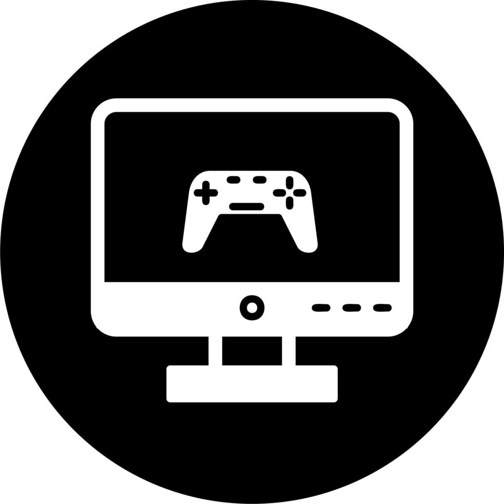 Computer Game Vector Icon