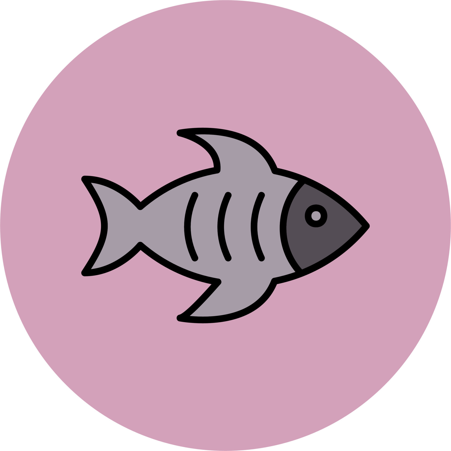 Fish Vector Icon 20365475 Vector Art at Vecteezy